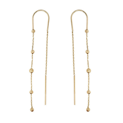Cercei, Aur Galben, 14 k, 1.85 gr, Cod Produs: 859499 - 1