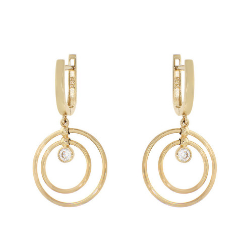 Cercei, Aur Galben, 14 k, 2.93 gr, Cod Produs: 860047 - 1