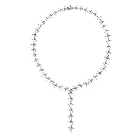 Colier, Aur Alb, 18 k, 25.23 gr, cu Diamante, Cod Produs: 861029 - 2