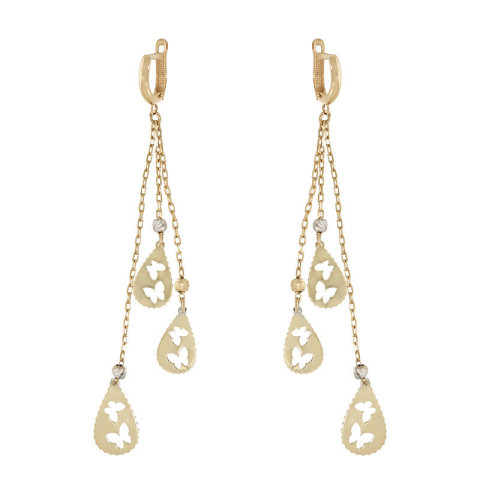 Cercei, Aur Mixt, 14 k, 4.11 gr, Cod Produs: 863758 - 2
