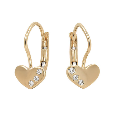 Cercei, Aur Galben, 14 k, 1.27 gr, Cod Produs: 866826 - 1