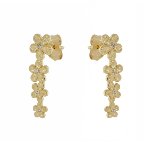 Cercei, Aur Galben, 14 k, 2.13 gr, Cod Produs: 873713 - 1
